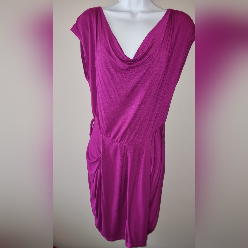 Bella D grapey pink knit dress